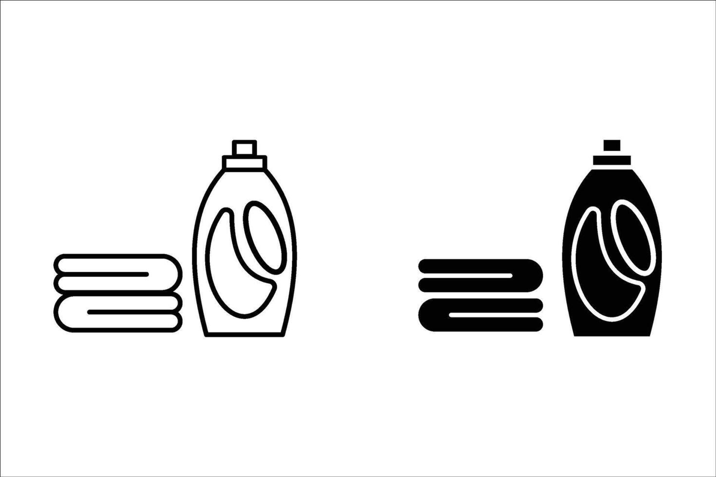 Soap icon set. for mobile concept and web design. illustration vector