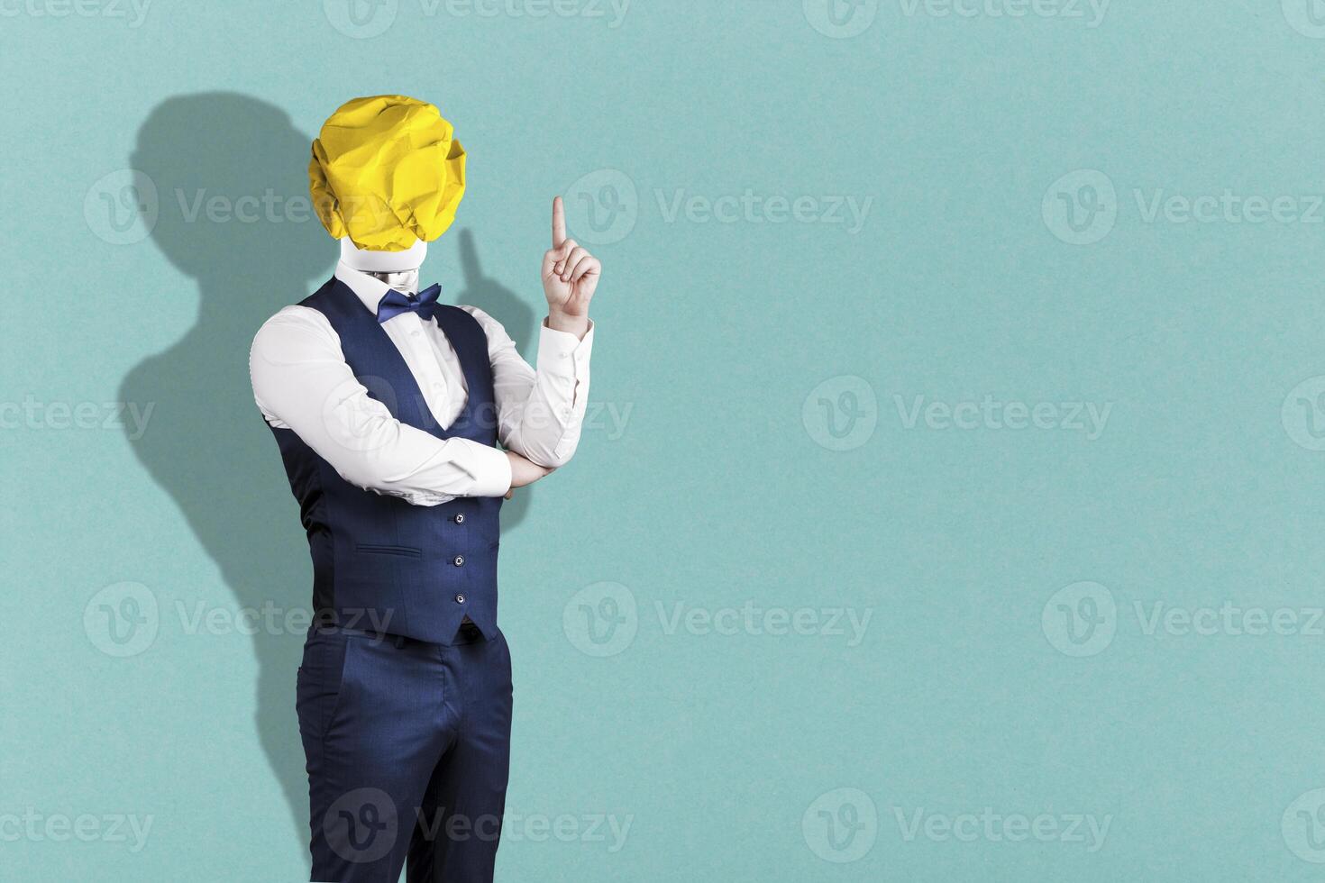 man with good idea photo
