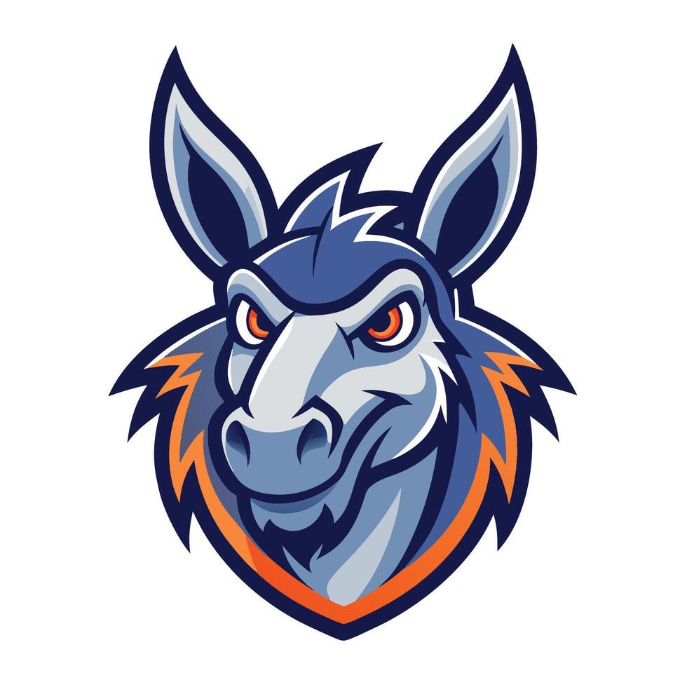 The mascot of an animal team vector