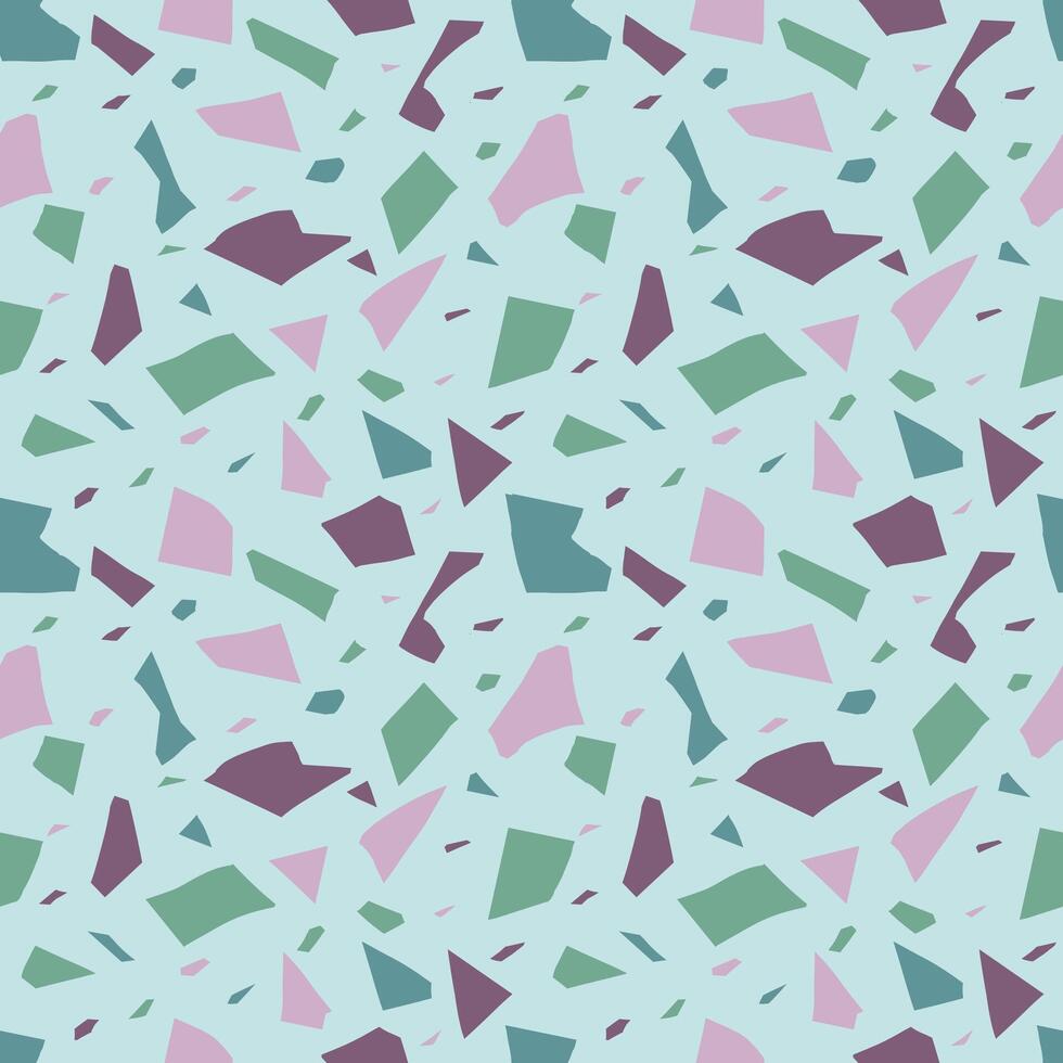 colorful cut pieces pattern vector