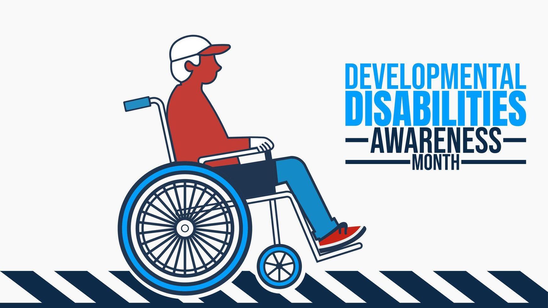 Raising Awareness for Developmental Disabilities vector