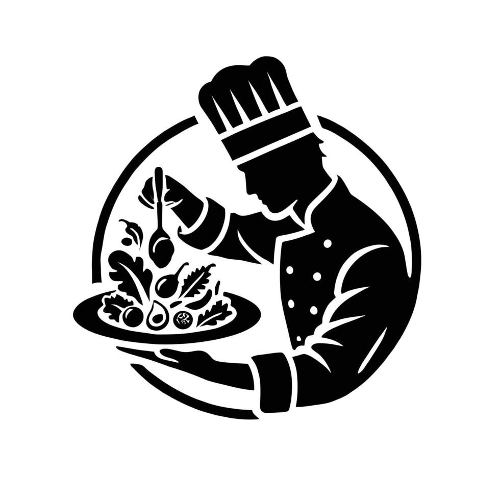 Chef chef logo vector