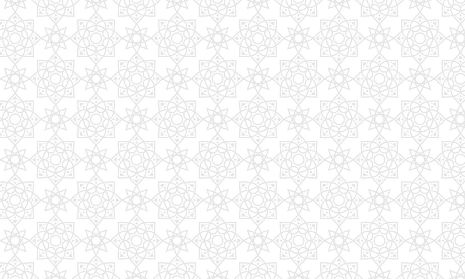 Ramadan Islamic Geometric Pattern. Elegant Seamless Background Design vector