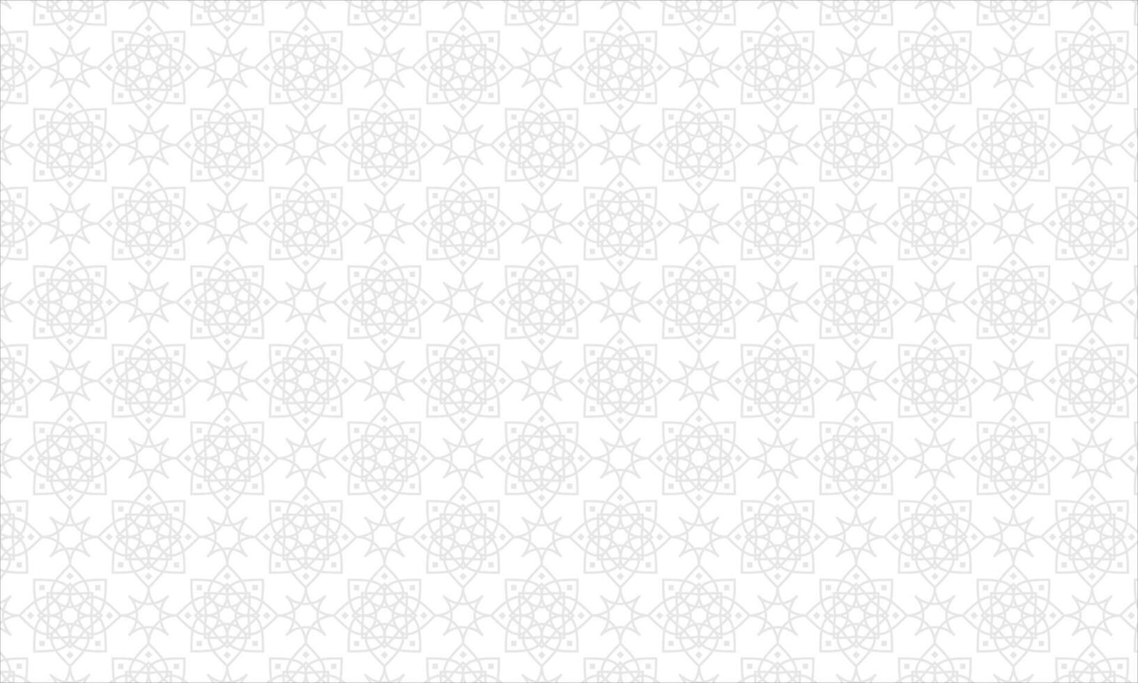Minimalist Ramadan Geometric Pattern. Elegant Islamic Seamless Background vector