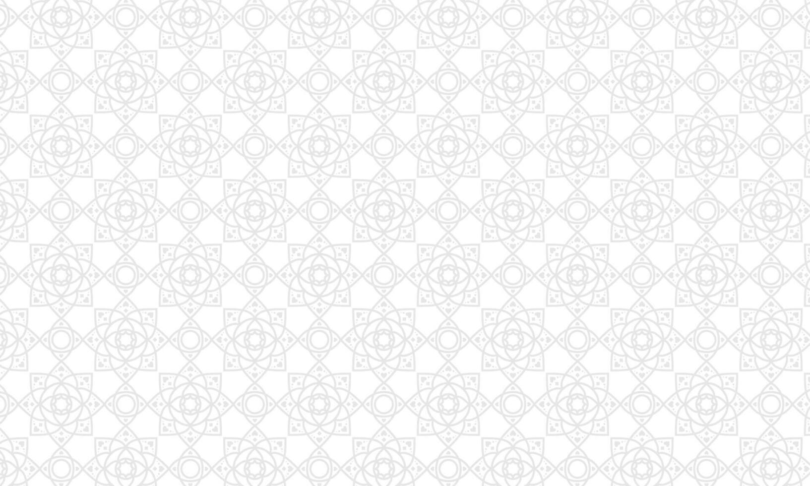 Elegant Islamic Geometric Pattern. Ramadan Seamless Design vector