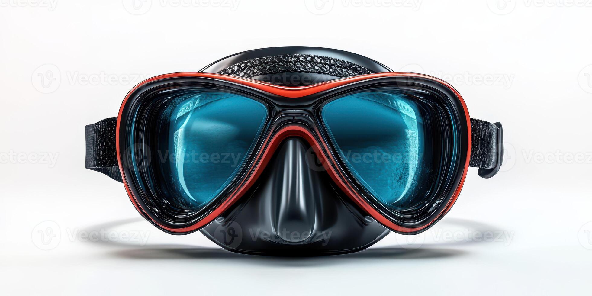 High-quality scuba diving mask for underwater exploration and adventure in clear waters photo