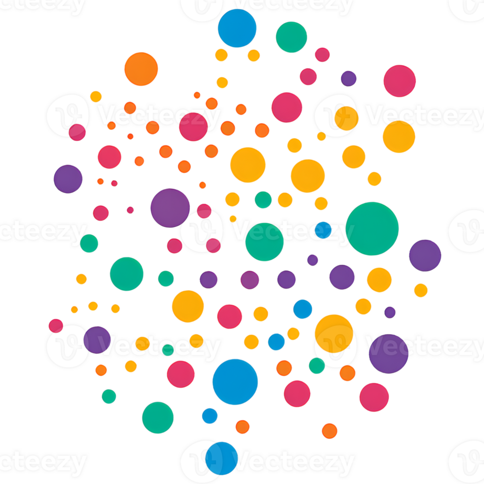 Colorful circle, illustation. png