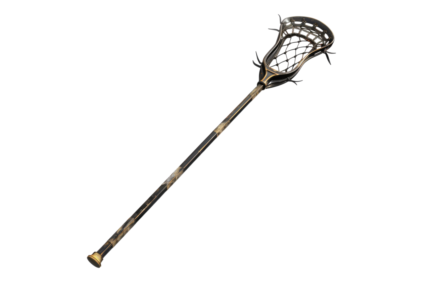 A lacrosse stick with transparent background png
