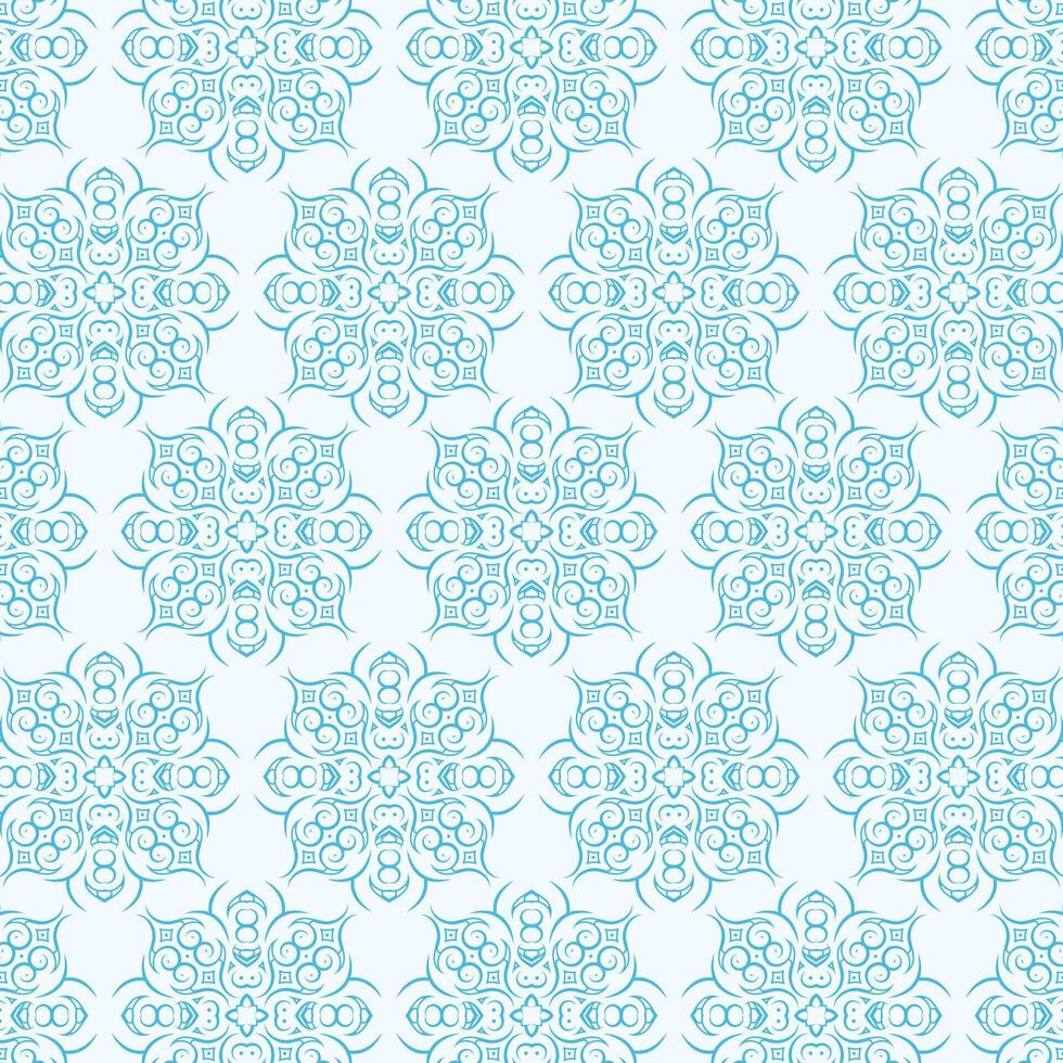 mandala seamless pattern design template. vector