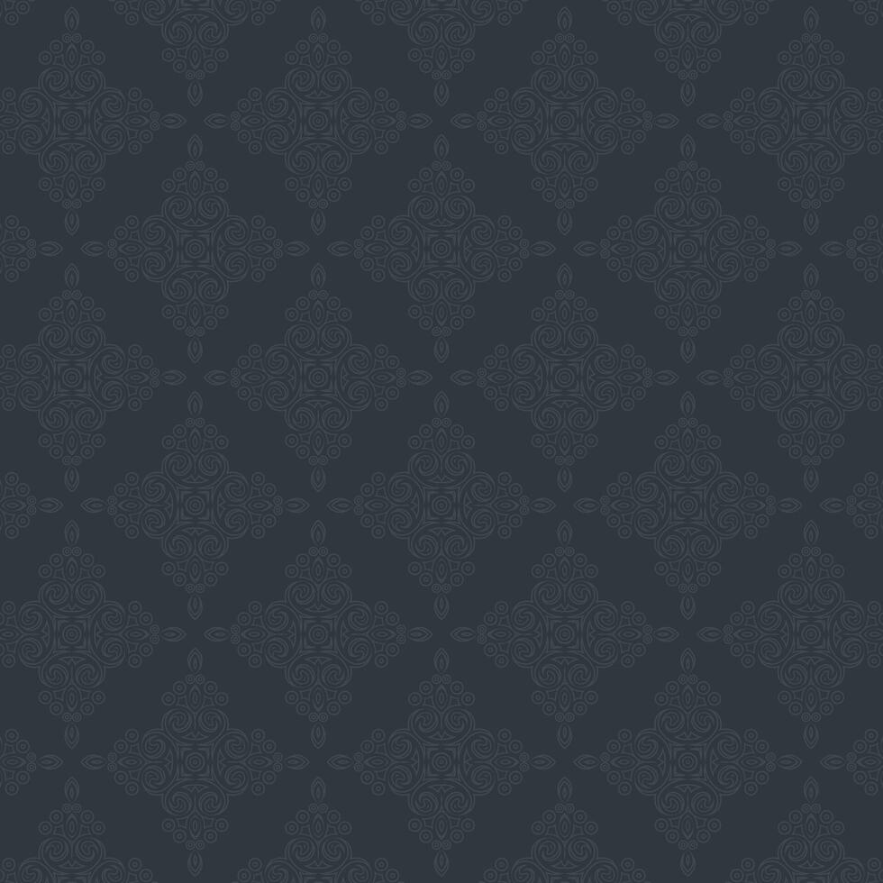 Black seamless geometric pattern texture design template vector
