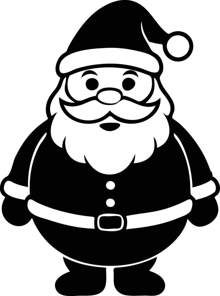 Traditional Santa Claus Available on EPS File vector