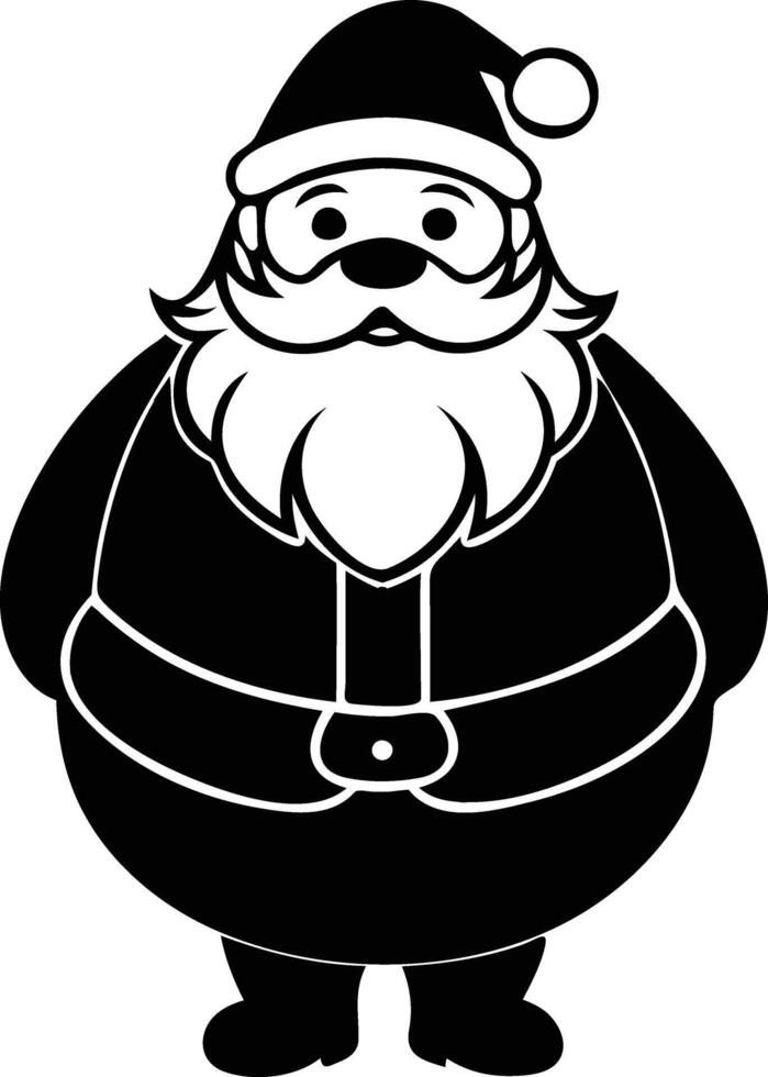 Smiling Santa Claus Available on EPS File vector