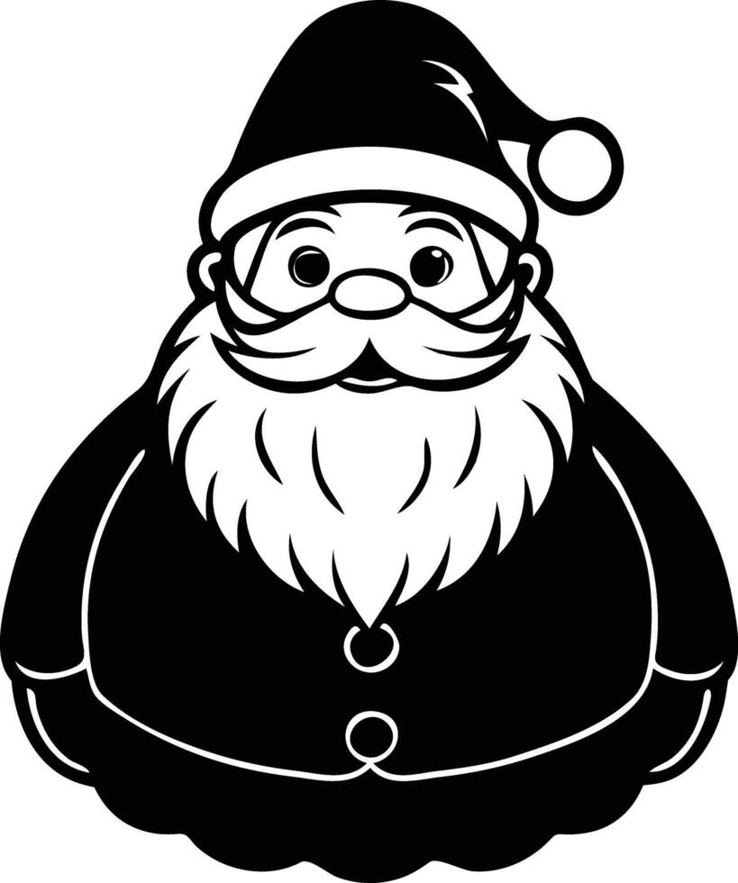 Kindhearted Santa Claus Available on EPS File vector