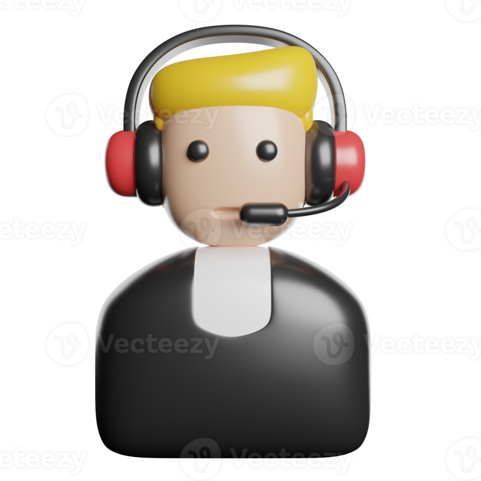 Customer Service Agent Support png