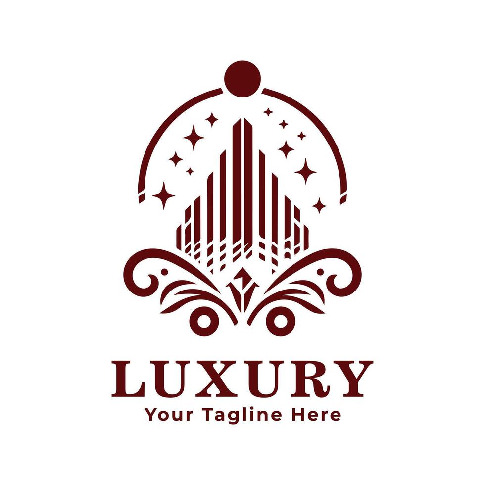 Logo Simple Luxury Design vector