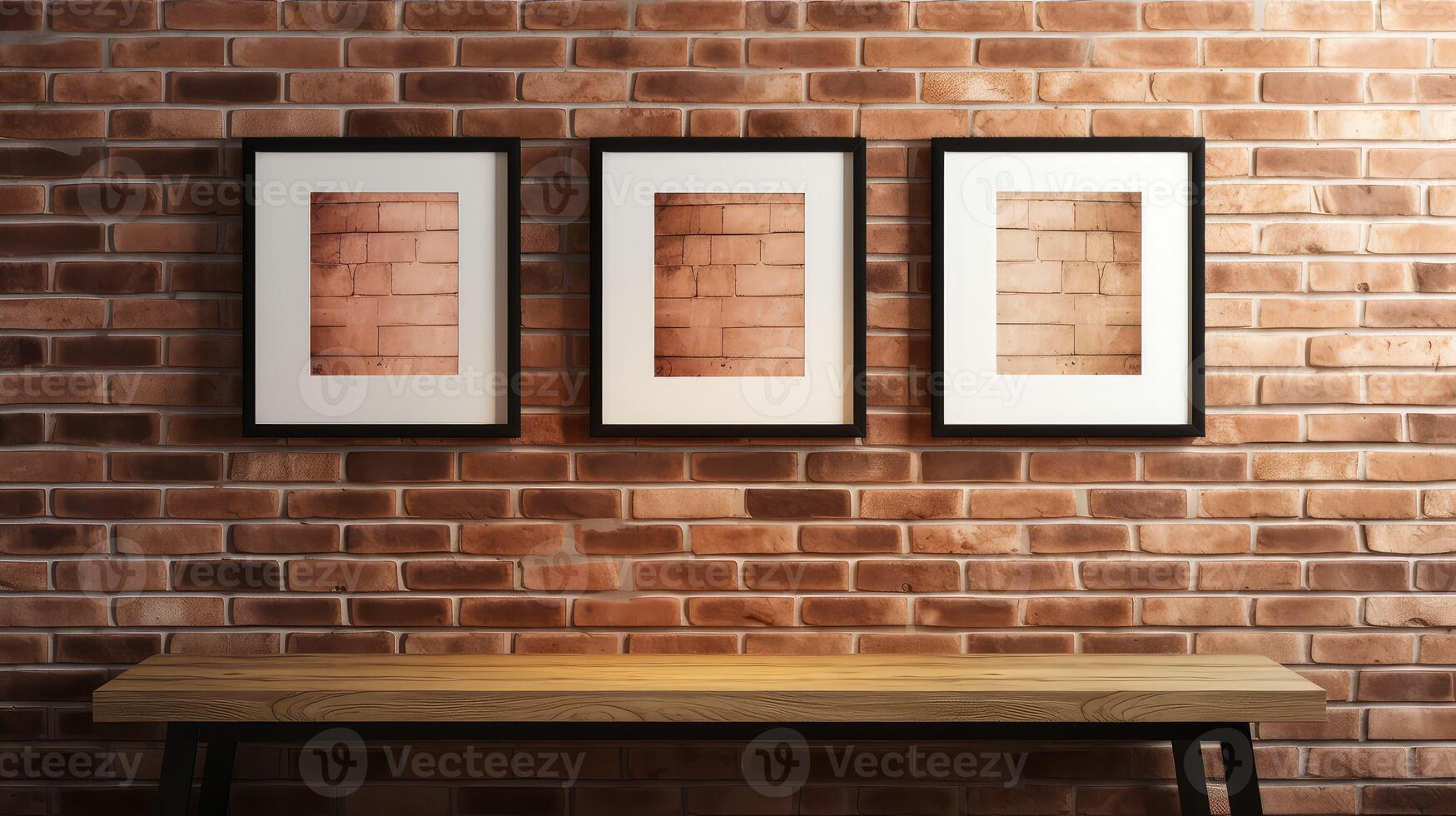 photo three frames on wall