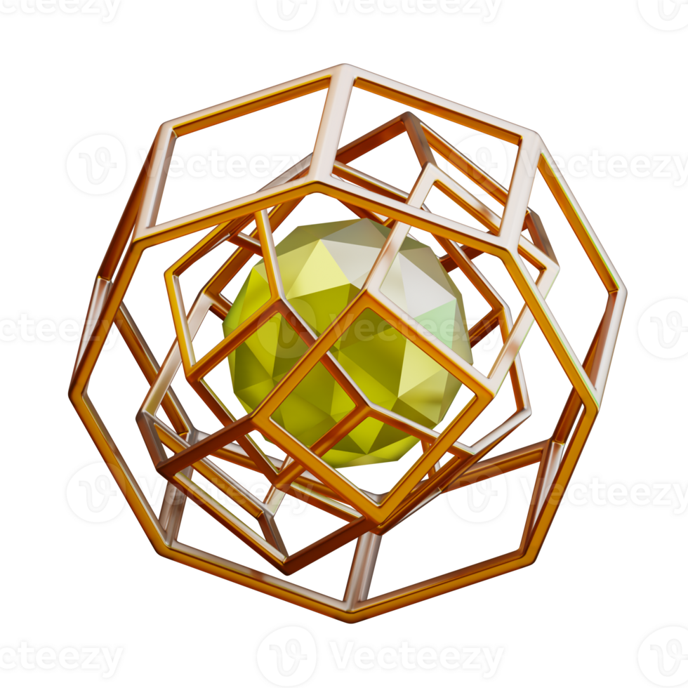 Sphere Shape 3D Icon png