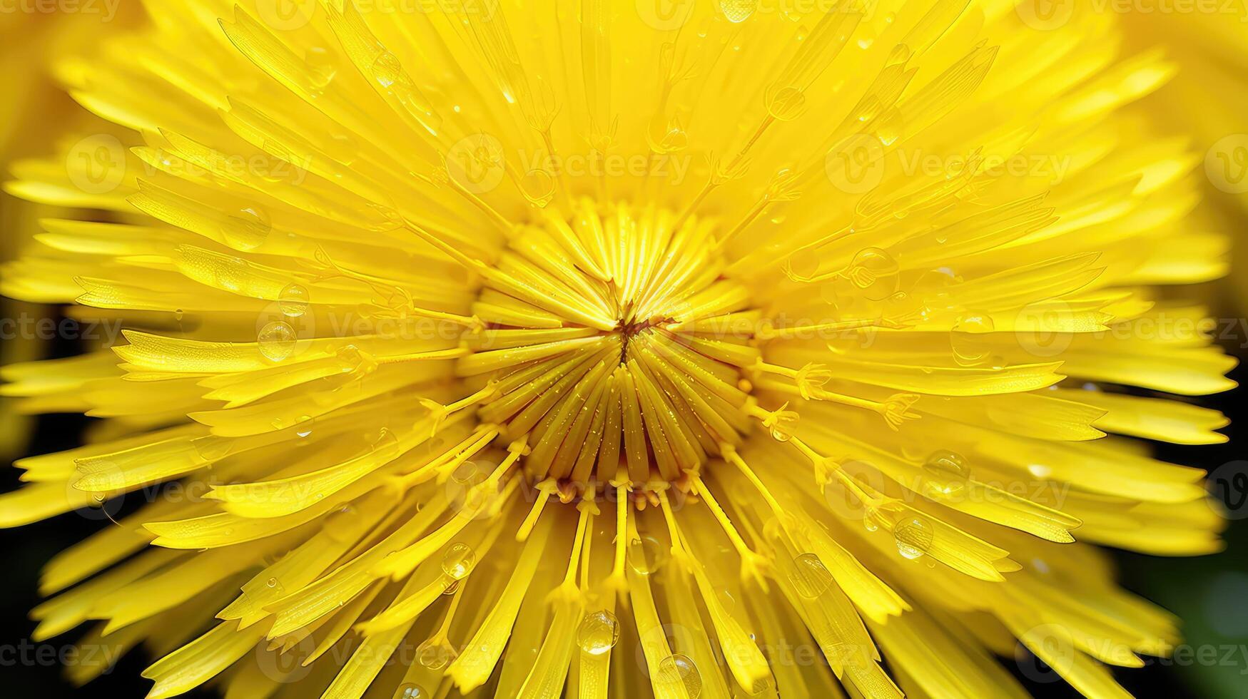 vibrant dandelion yellow photo