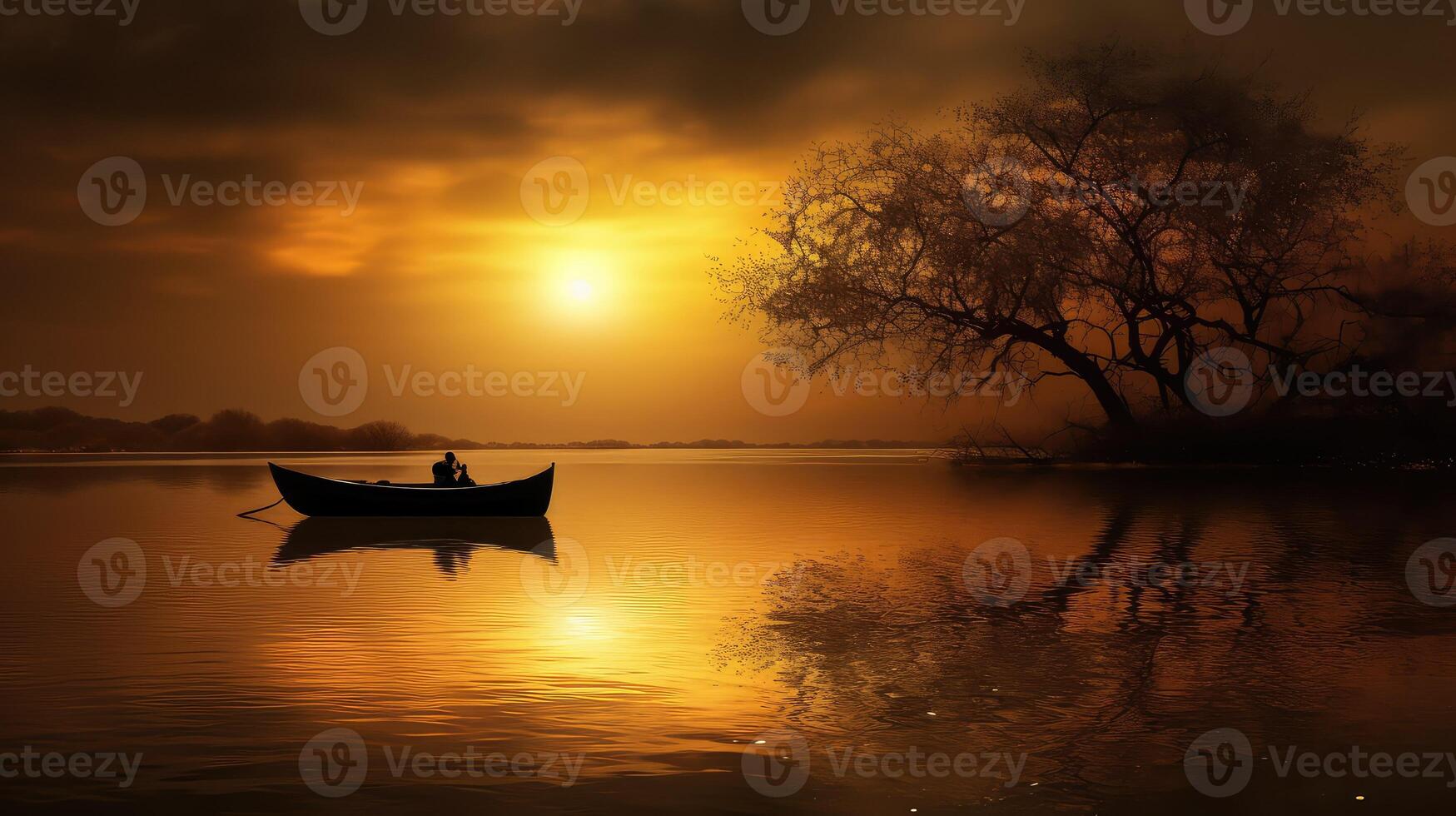 peaceful speckled gold photo