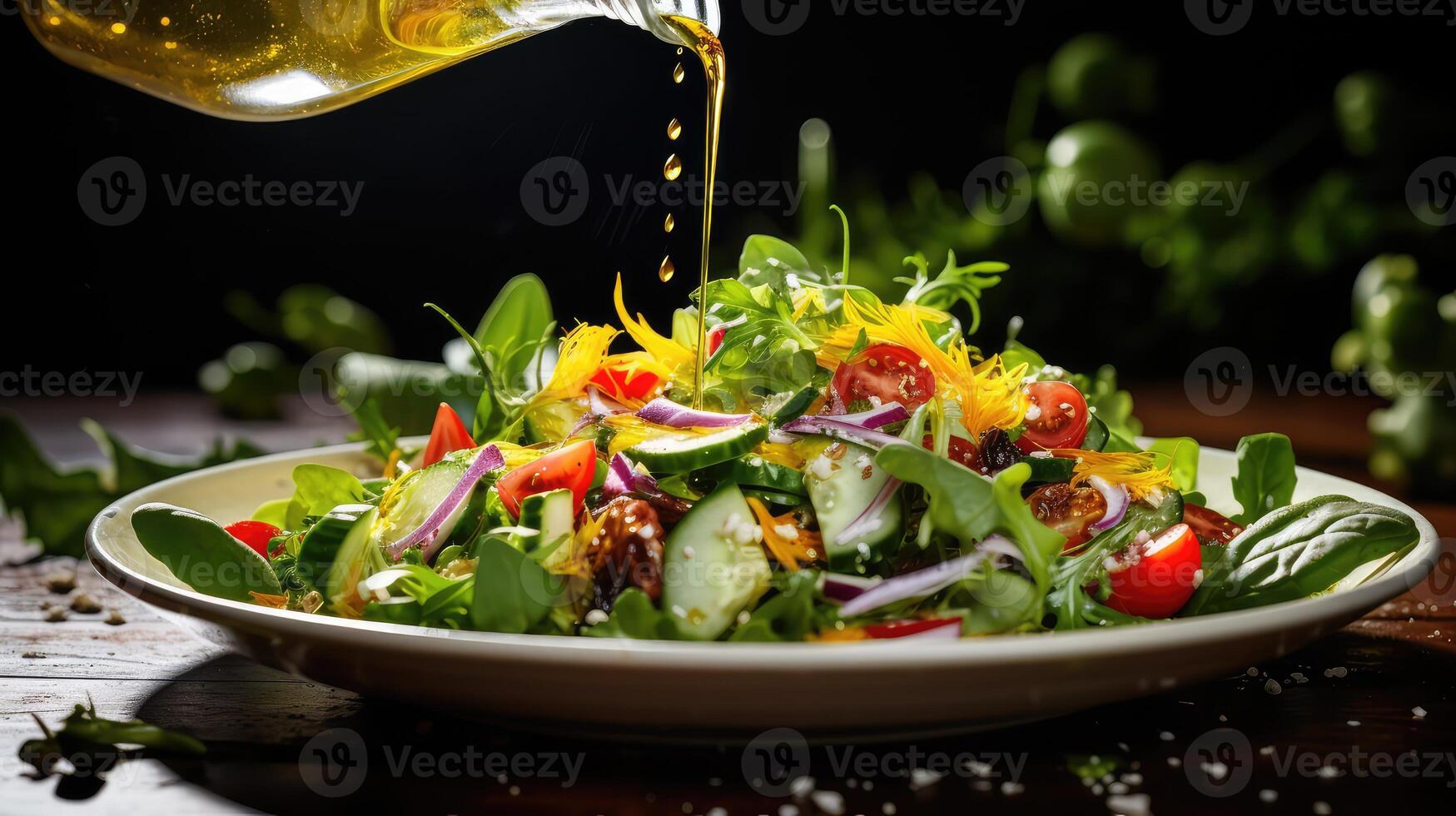 chef oil food photo
