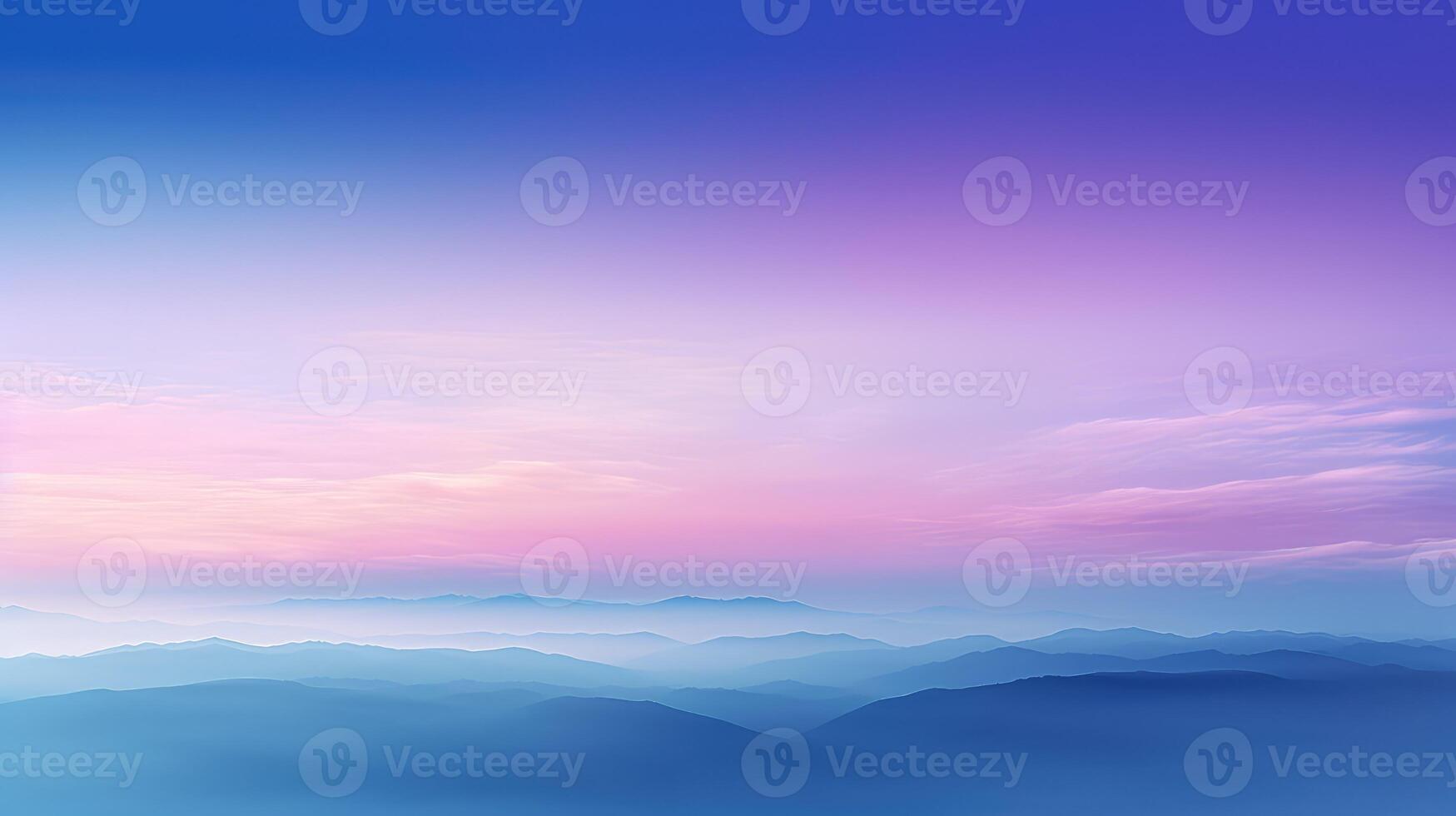 landscape blue light spectrum photo