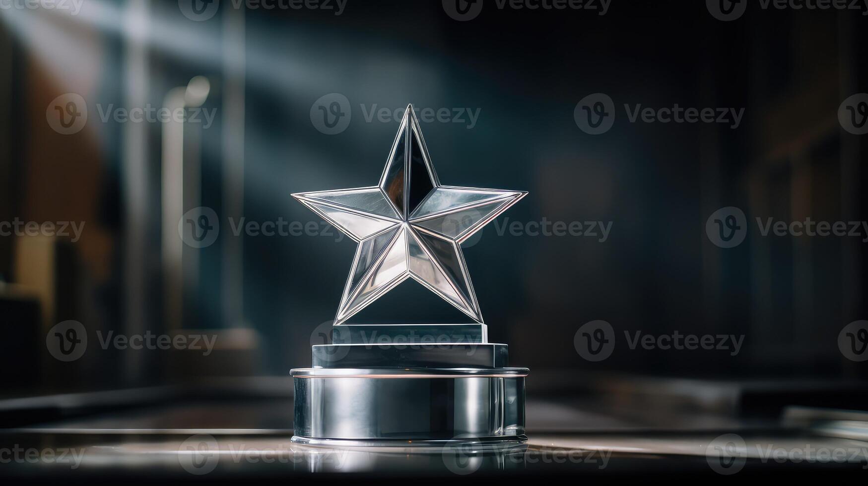 shape stars silver photo