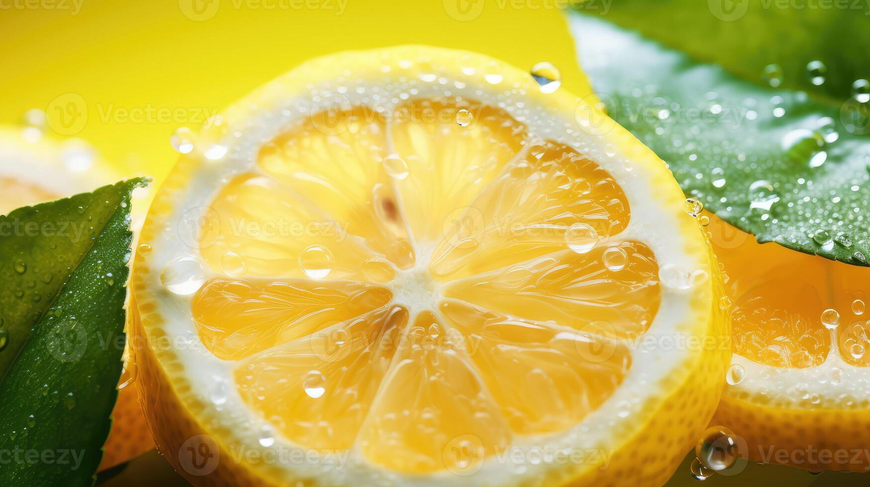 ade fruit lemon yellow photo