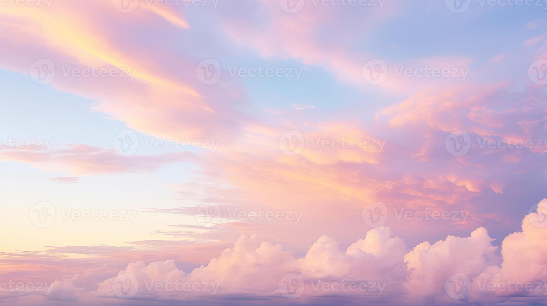 clouds light shining sky photo
