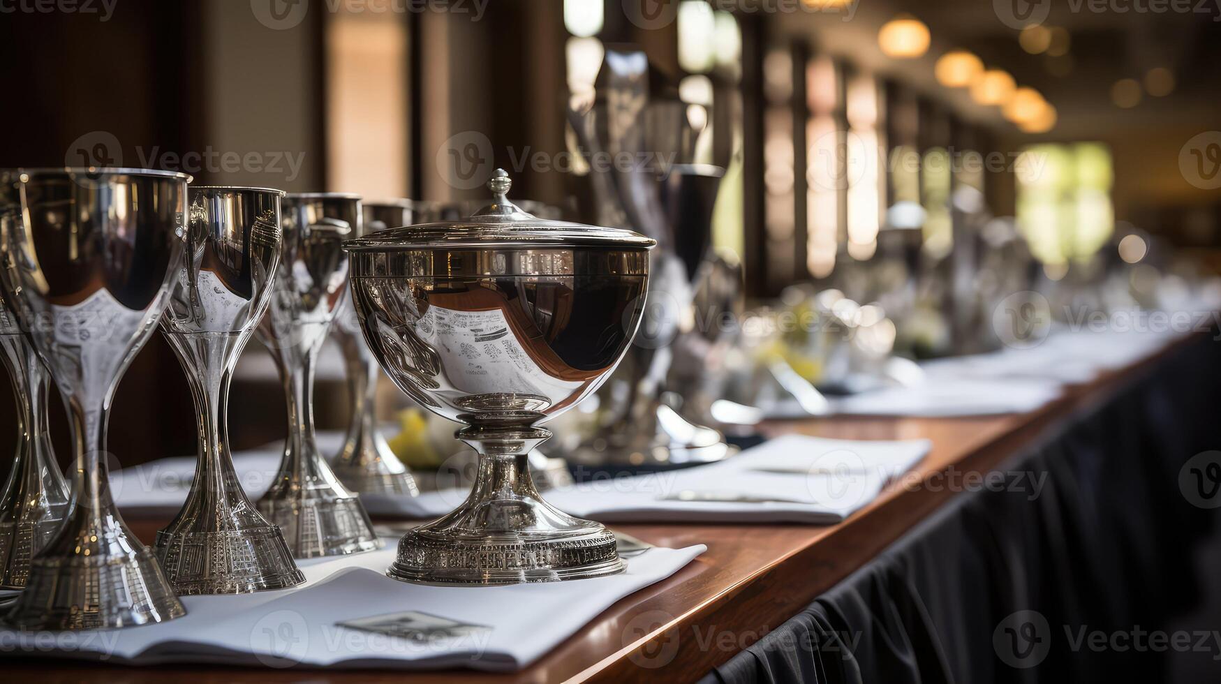trophies award silver photo