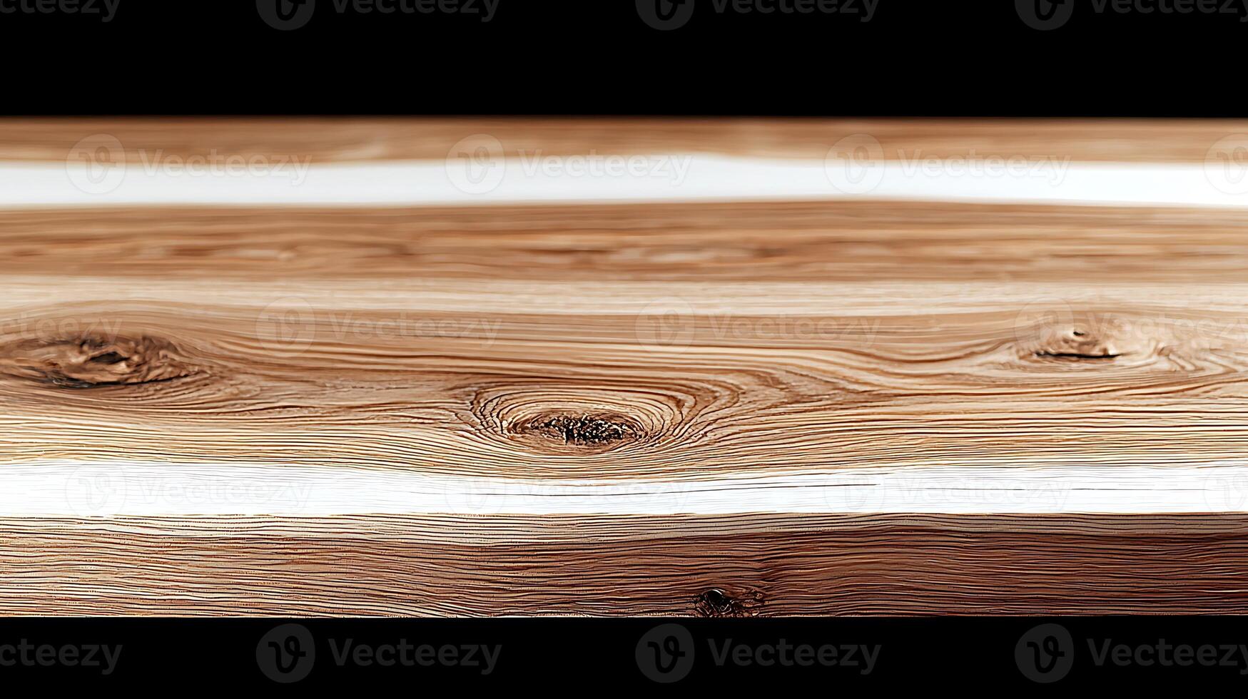 Close-up view of a wooden surface showcasing intricate grain patterns and natural textures photo