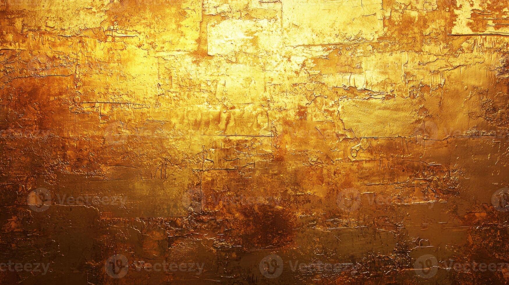 Golden texture background with a golden paint photo