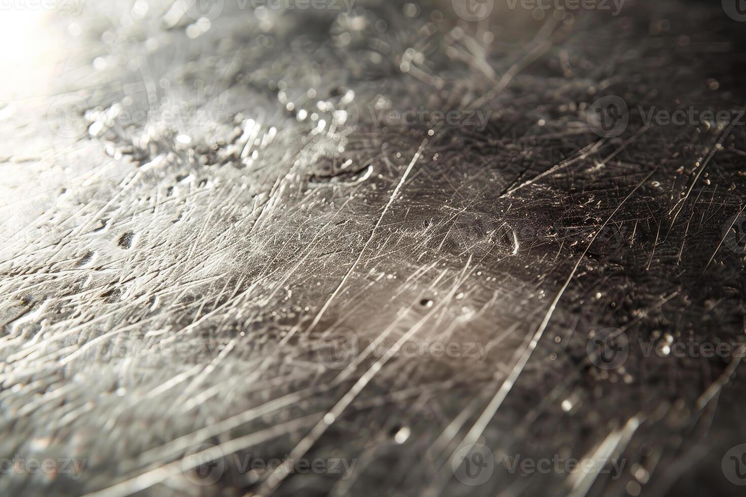 A close up of a metal surface photo