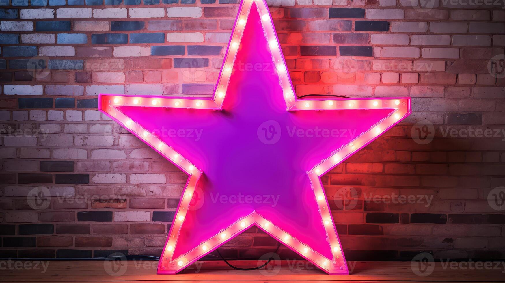 retro groovy stars photo