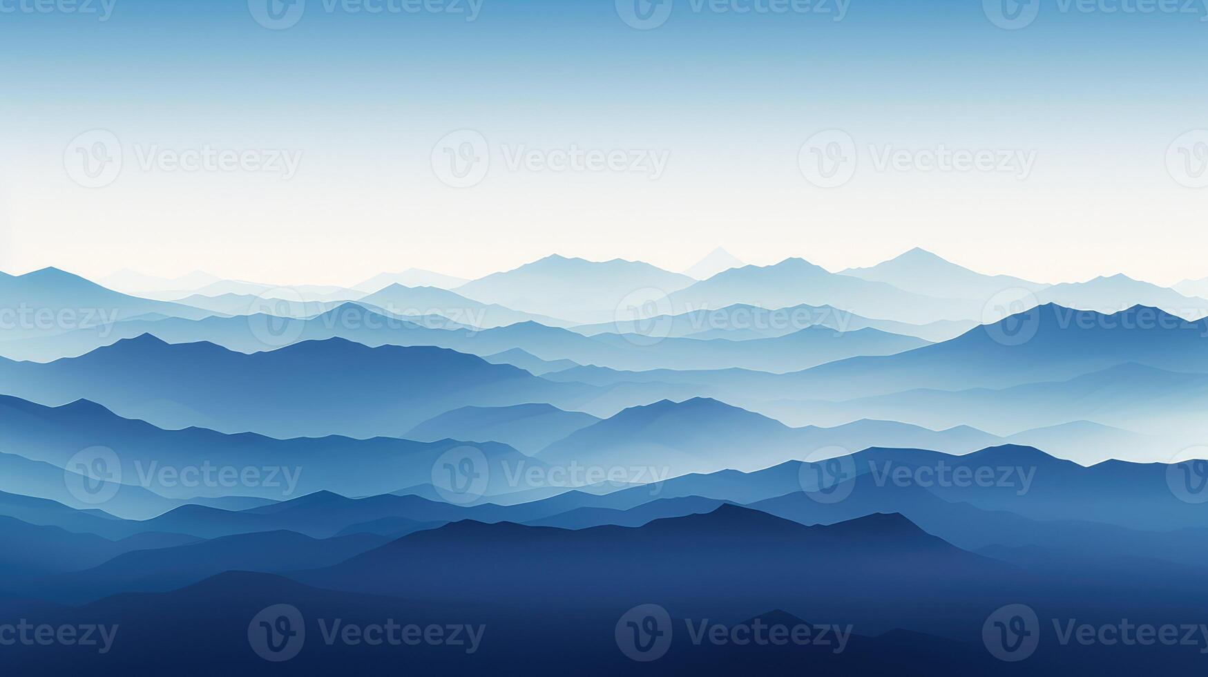 range blue gradient photo