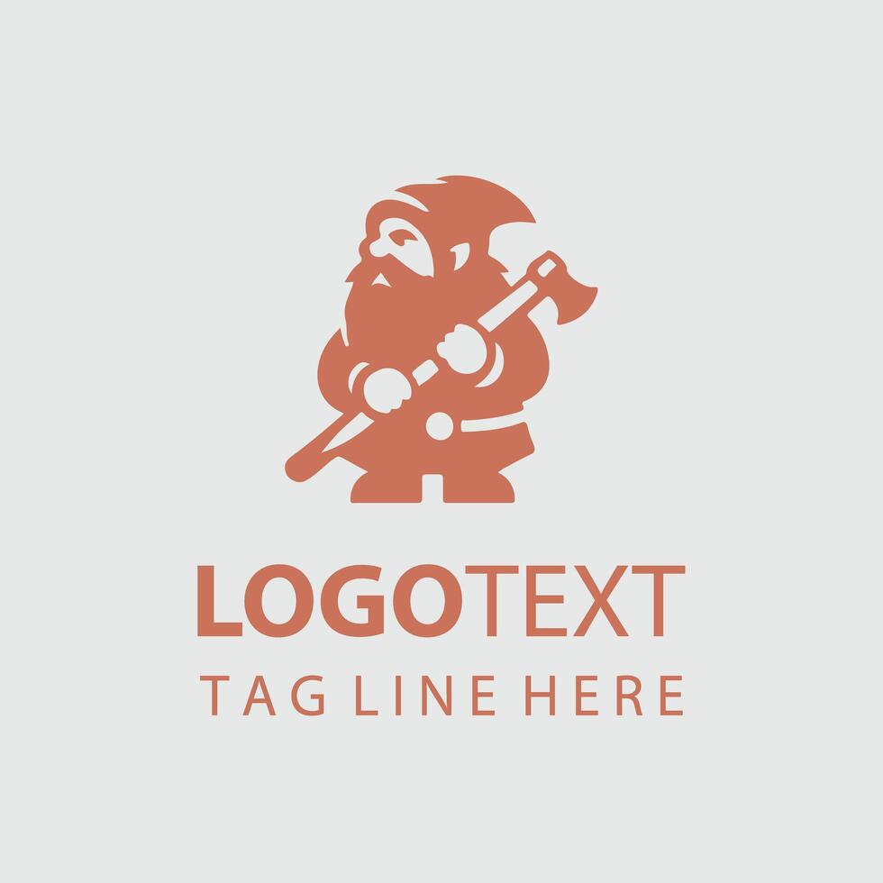 Mystic Dwarfs Dwarf logo vector