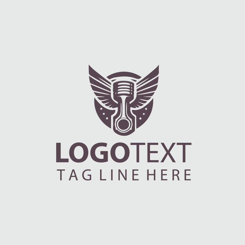 King Flight eagle logo vector