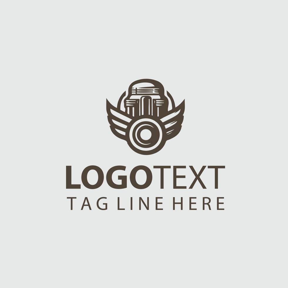 Imperial Talon eagle logo vector