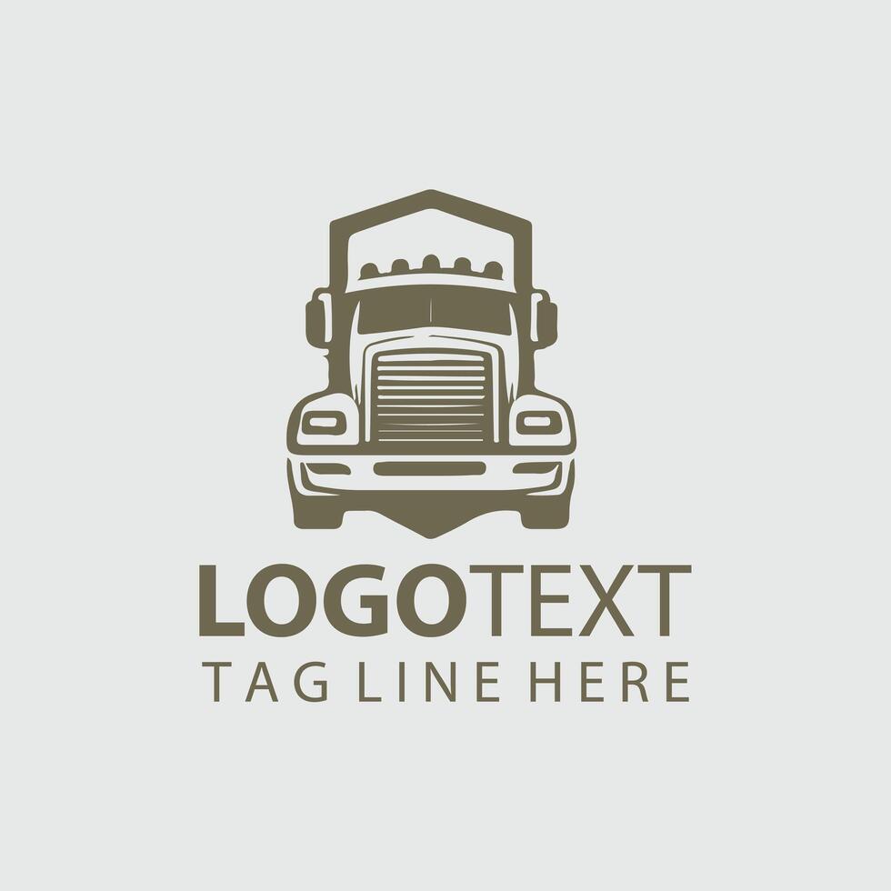 Power Drive Logistics Trucking Logo vector
