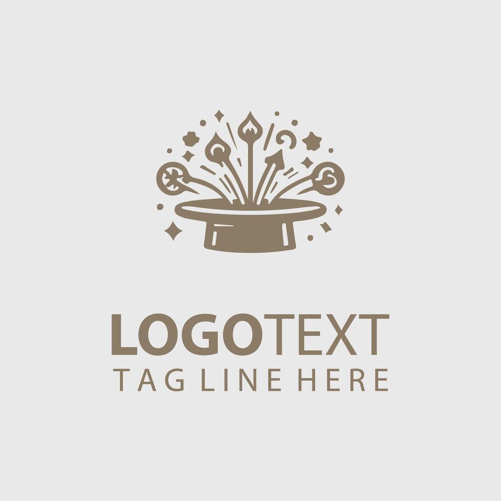 Mystic Crown Magic Cap logo vector