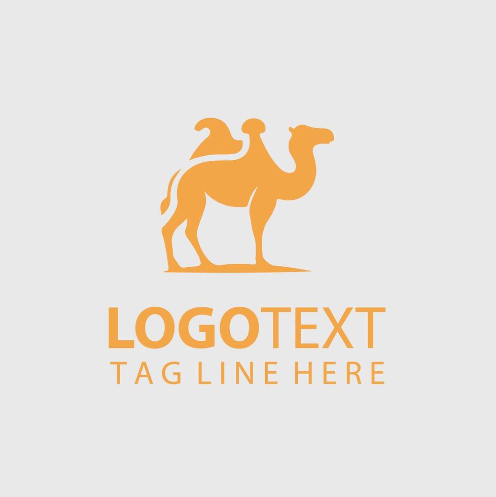 Desert Majesty camel logo vector