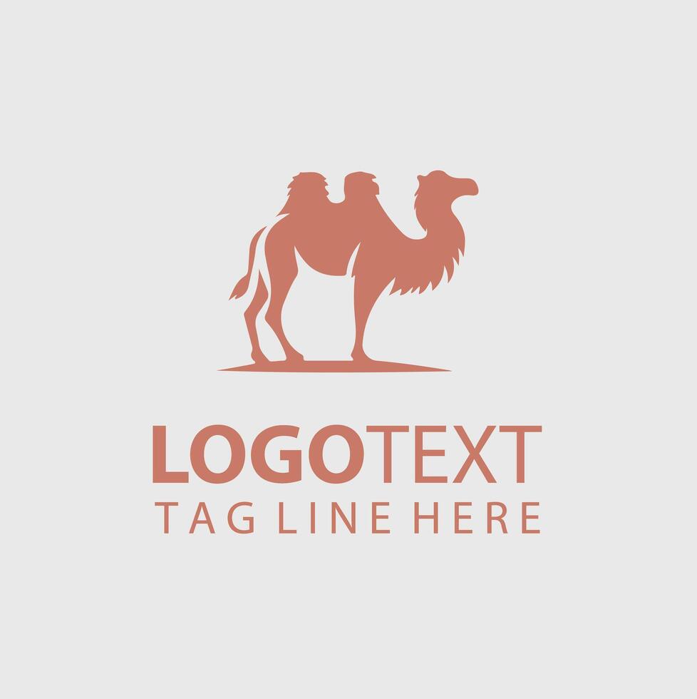 Mirage Journey camel logo vector