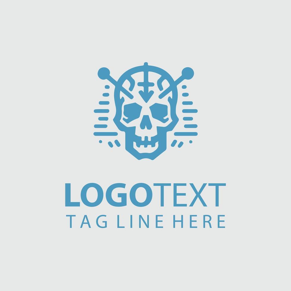Skull Empress logo vector