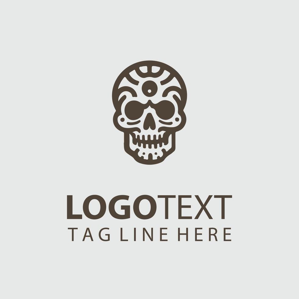 Savage Skull skull logo vector