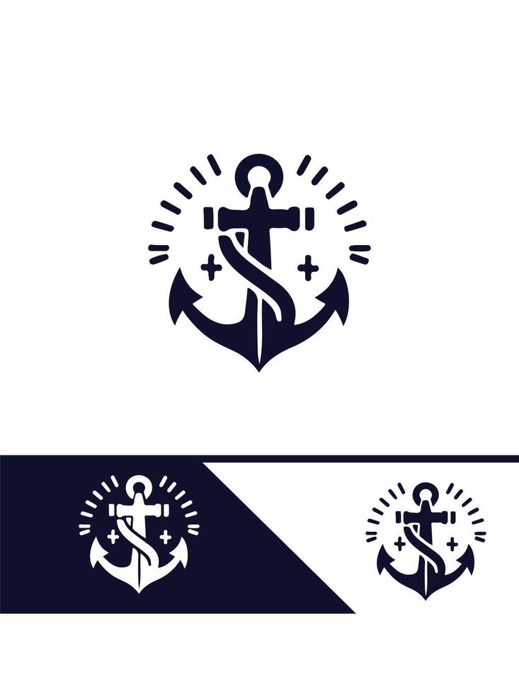 Anchor Visionary Logo vector