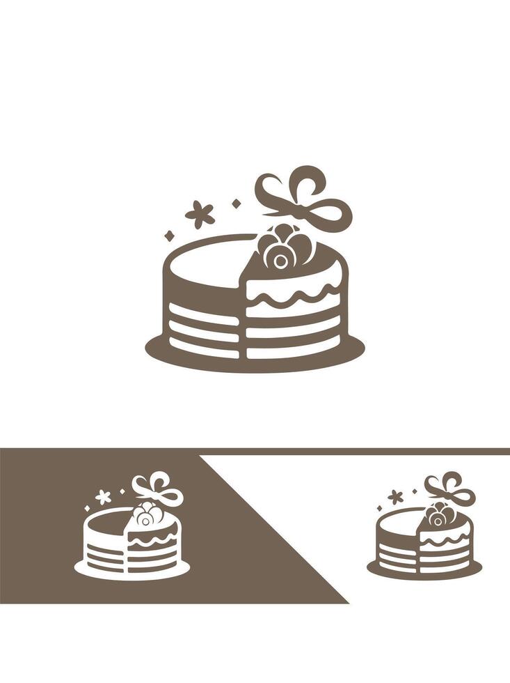 Dreamy Desserts Bakery Girl Logo vector