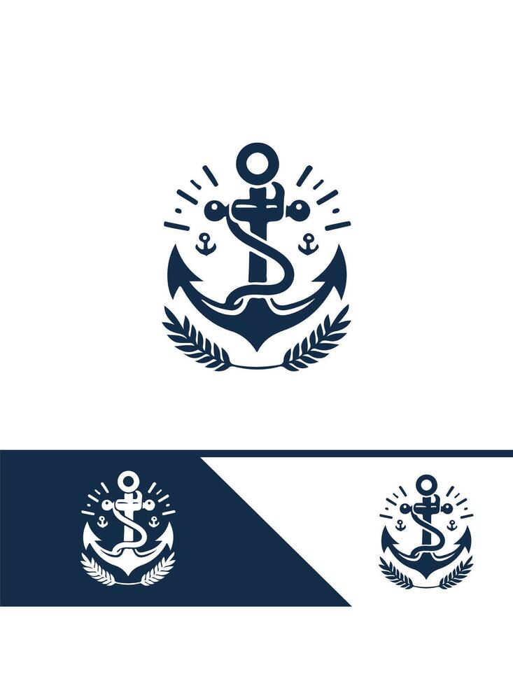 Ironclad Anchor Logo vector