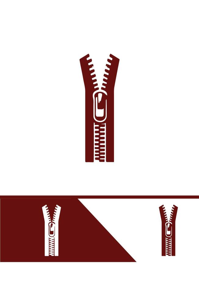 Zipper Works Logo Design vector