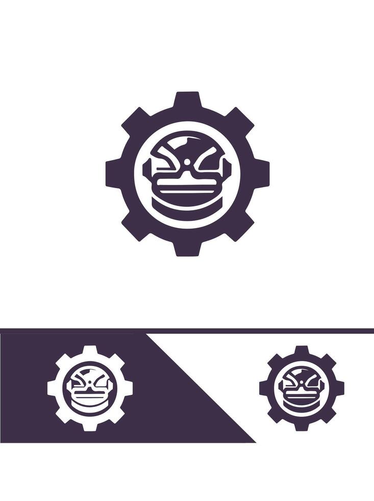 Mecha Gear Innovations Logo vector