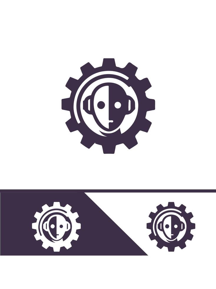 Gear Force Robotics Logo vector