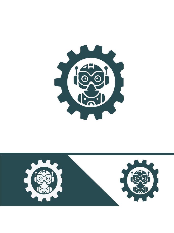 Gear Driven Robots Logo vector
